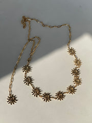 Texas Sun Chain Belt In Gold