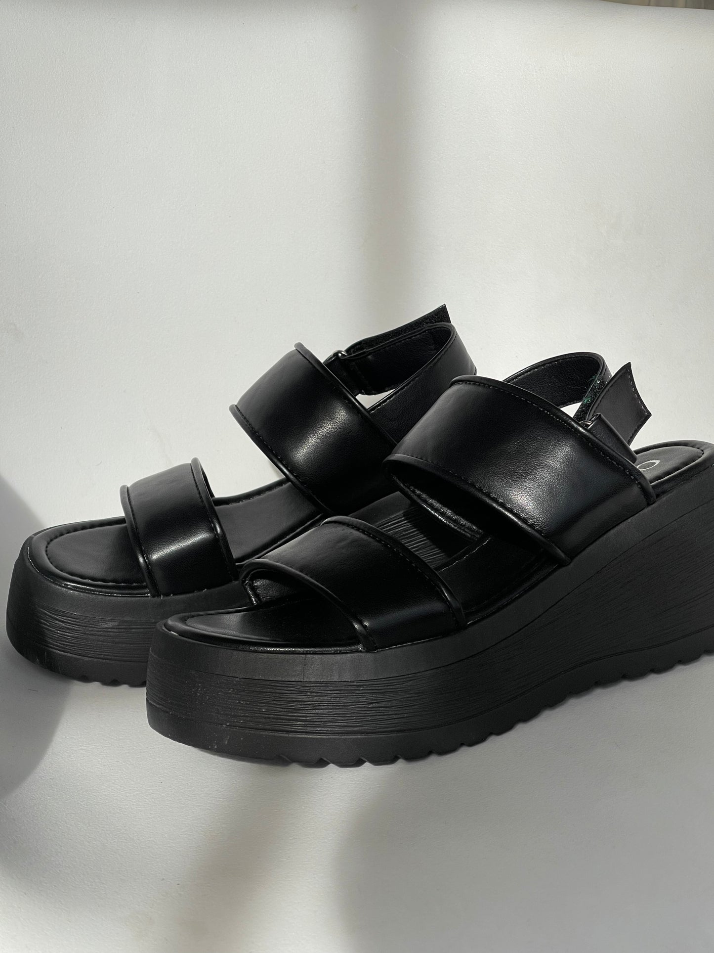 Padre Platform Summer Sandal In Black