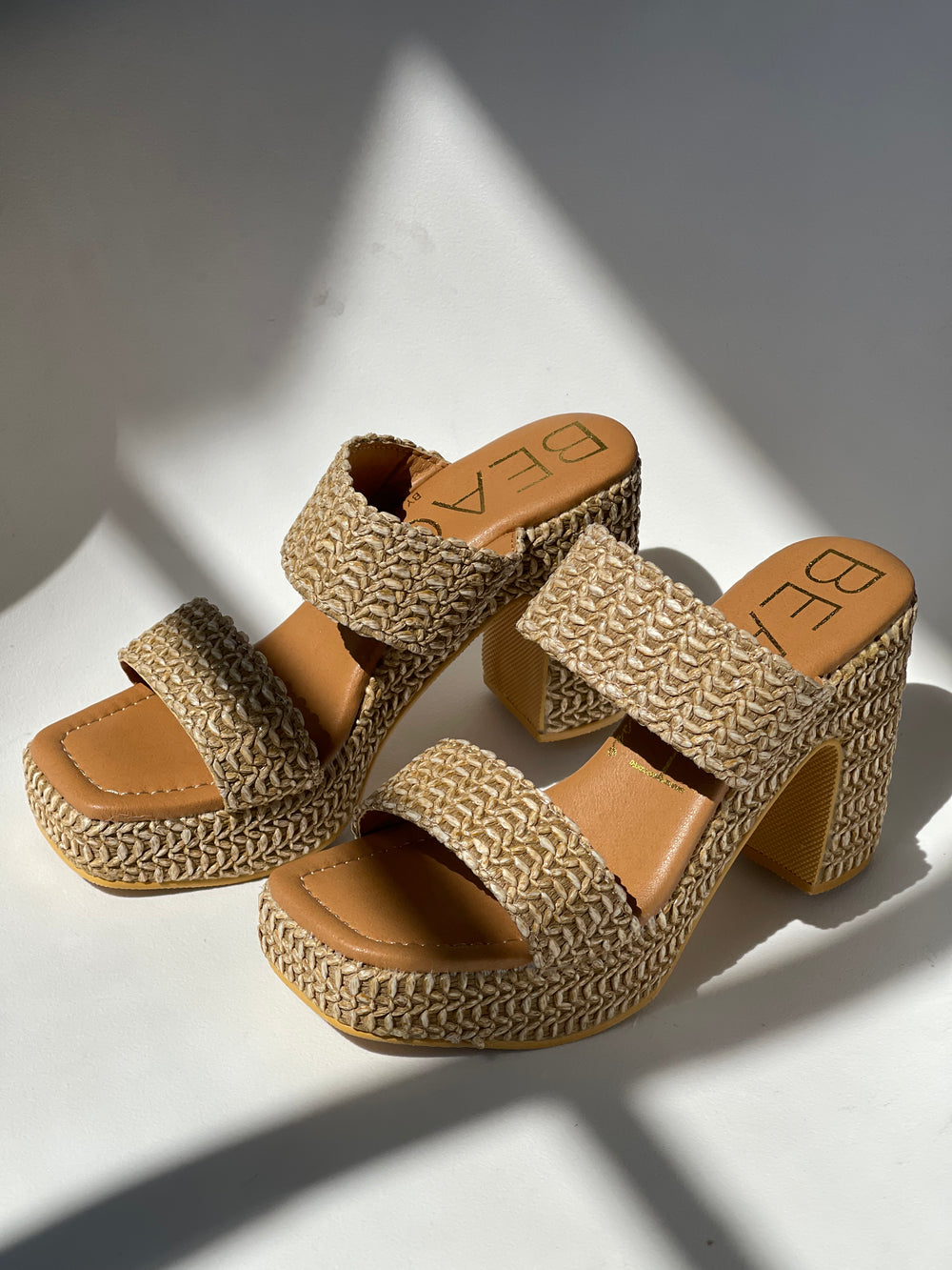 Killeen Summer Platform Sandal In Tan