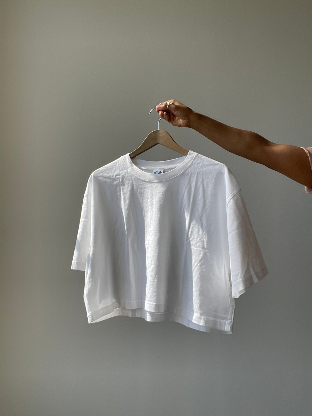 Billy Organic Cotton T Shirt In White
