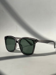 Jenna Classic Square Sunglasses In Grey