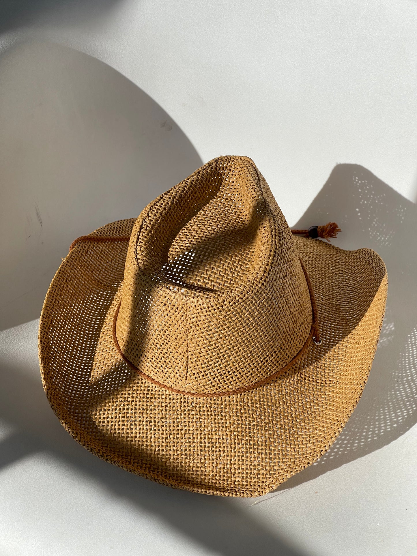 Kyle Straw Cowboy Hat In Tan