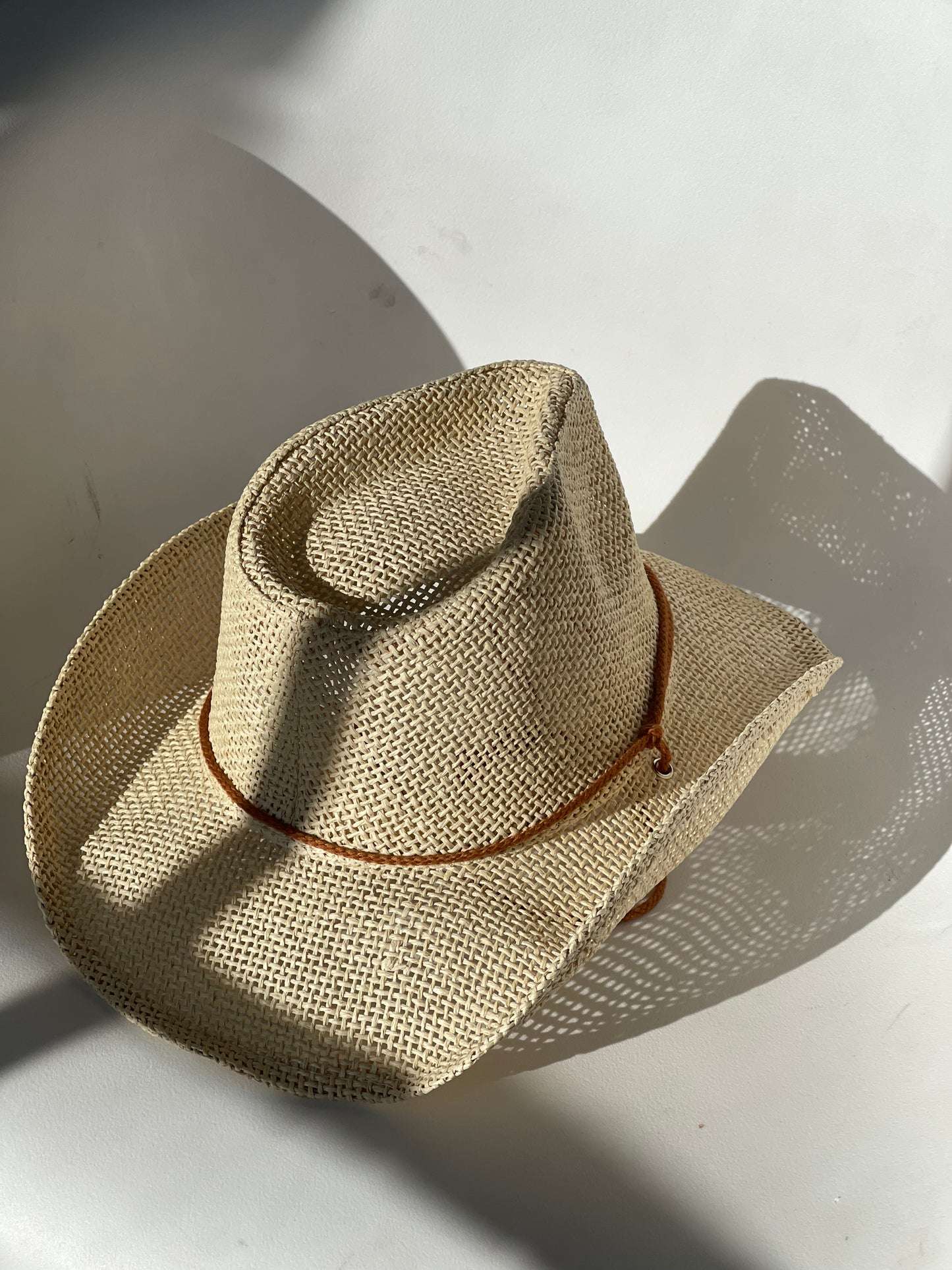 Kyle Straw Cowboy Hat In Ivory