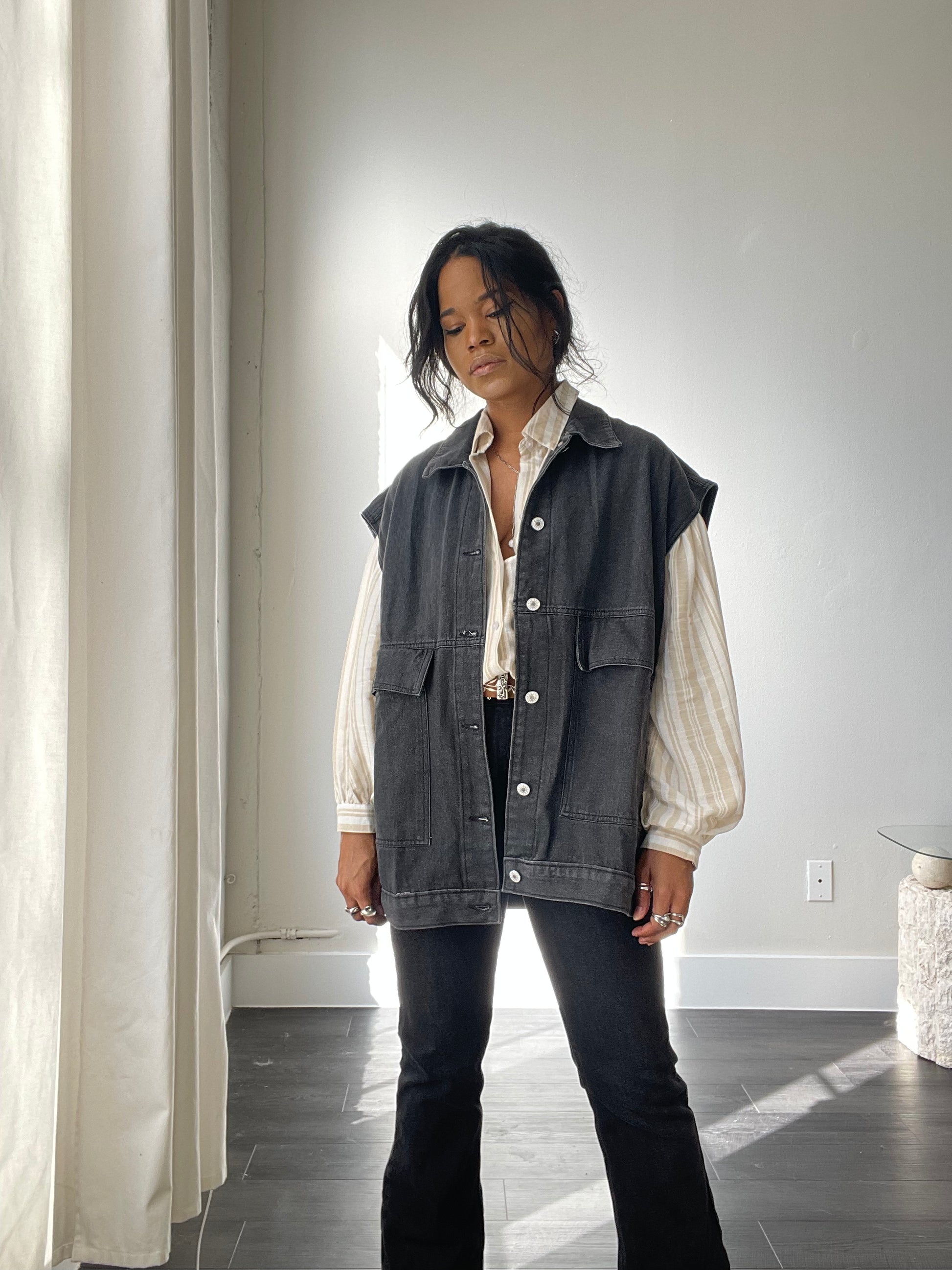 80s jean vest outlet
