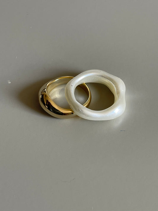 Organic Cloud Ring Set