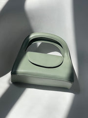 Denise Handle Crossbody Bag In Dust Sage