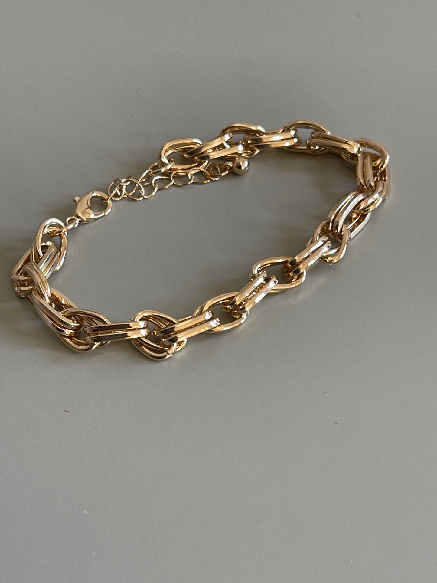 Sophia Classic Double Link Bracelet In Gold