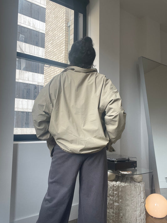 Connie Dad Utility JacketIn Taupe
