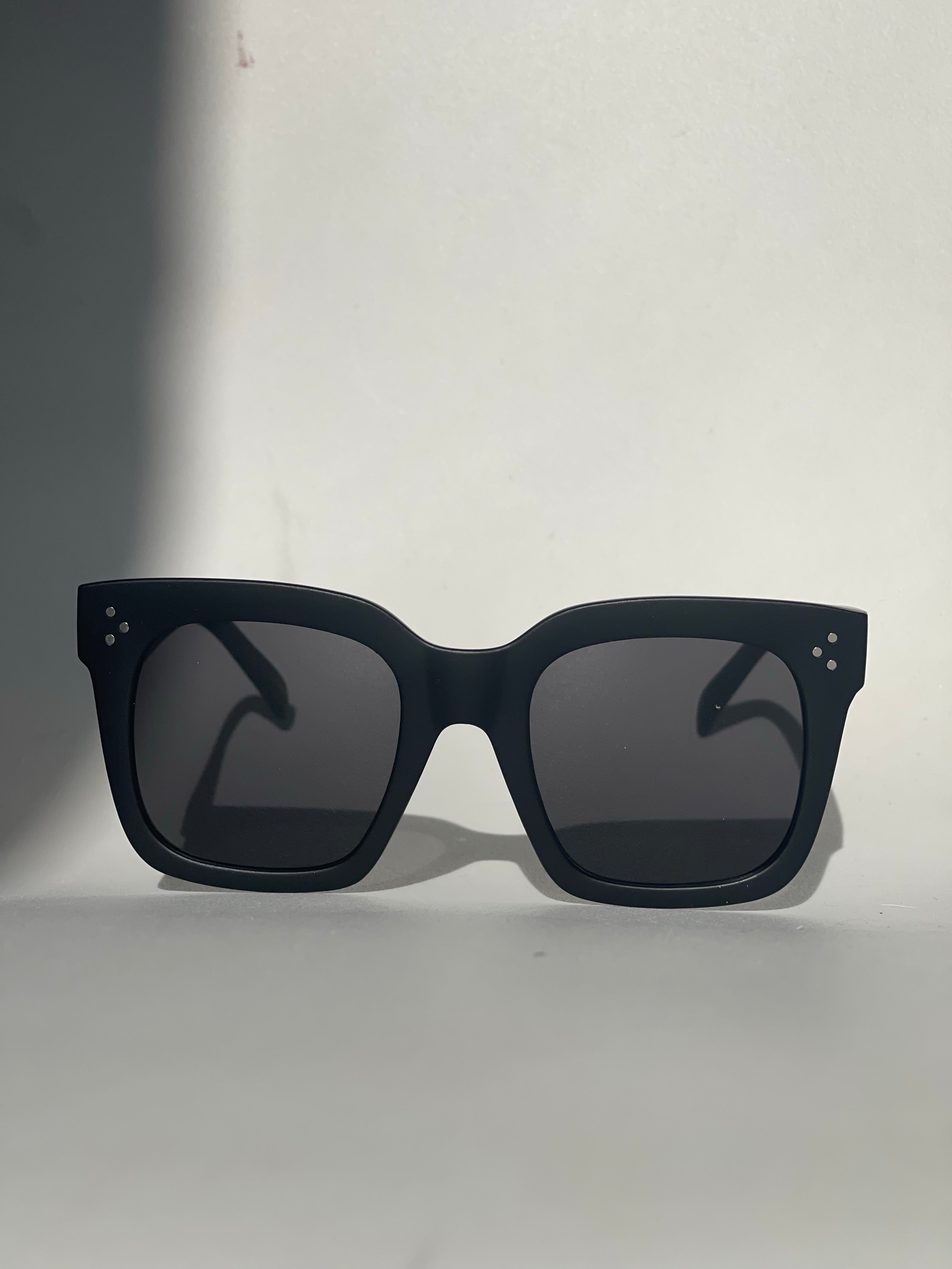 Celine matte hotsell black sunglasses