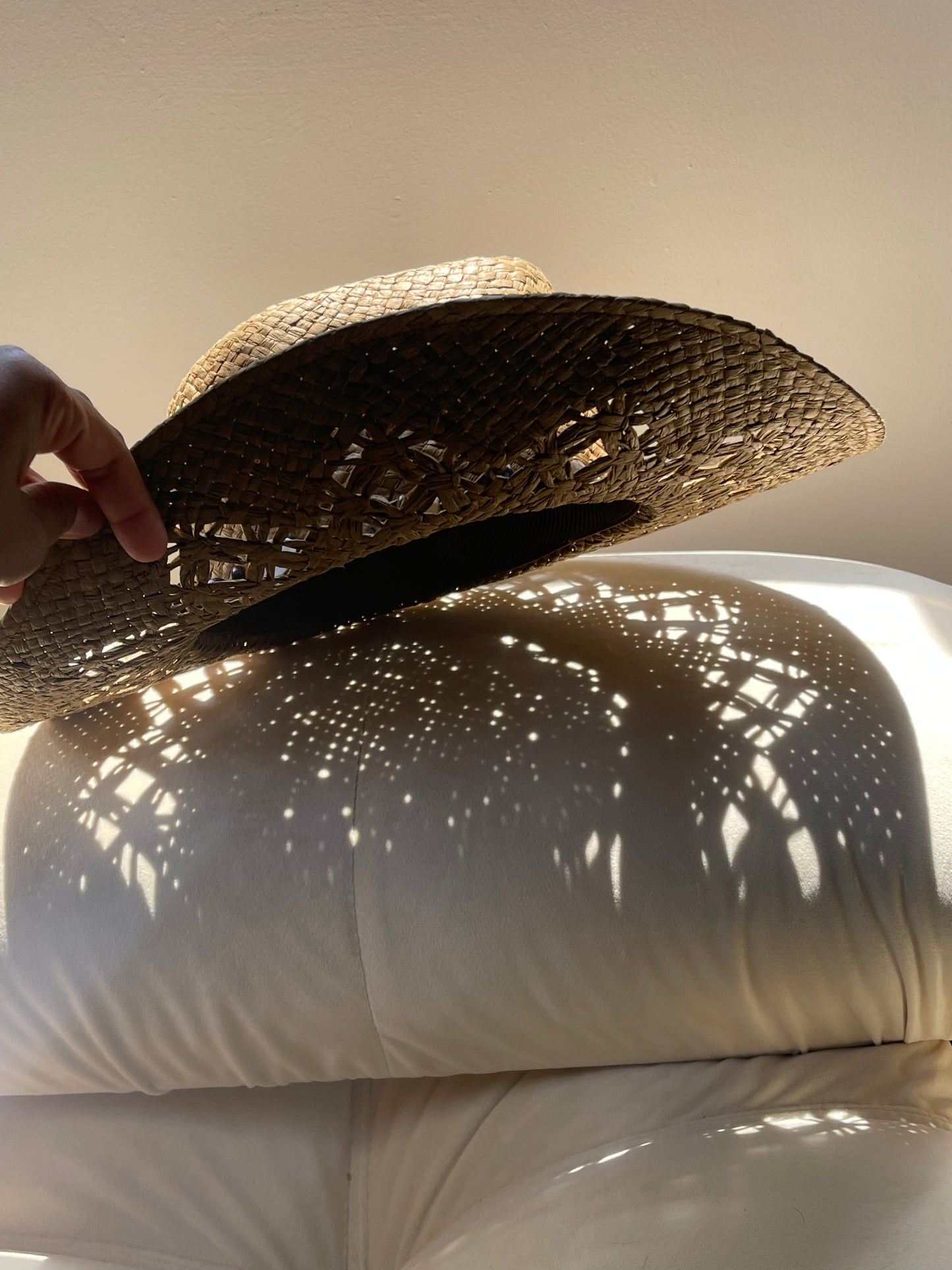 Toyo Beaded Cowboy Sun Hat In Brown