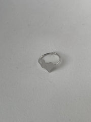 Texas State Ring In Silver