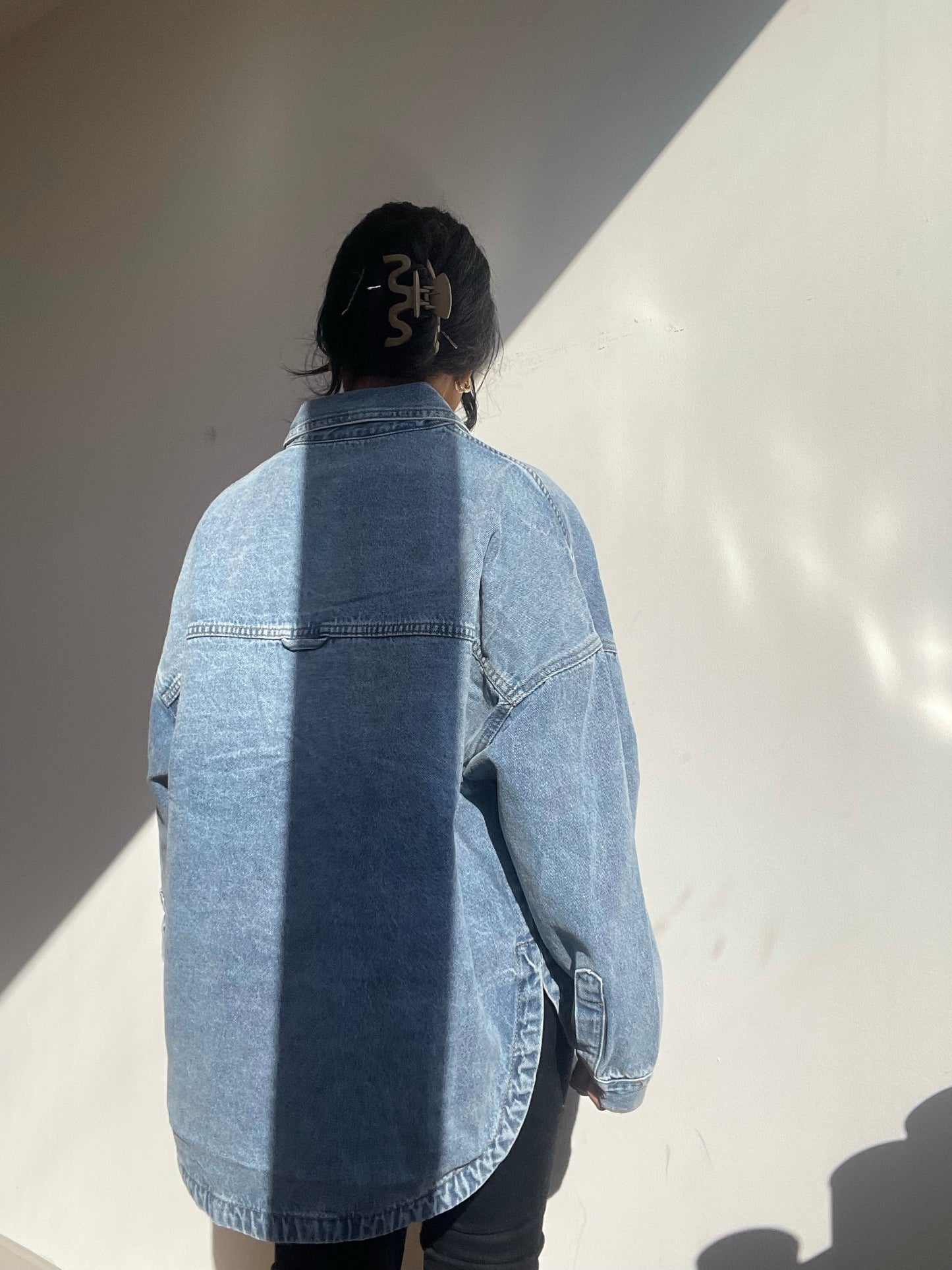 Riley Oversized Denim Jacket