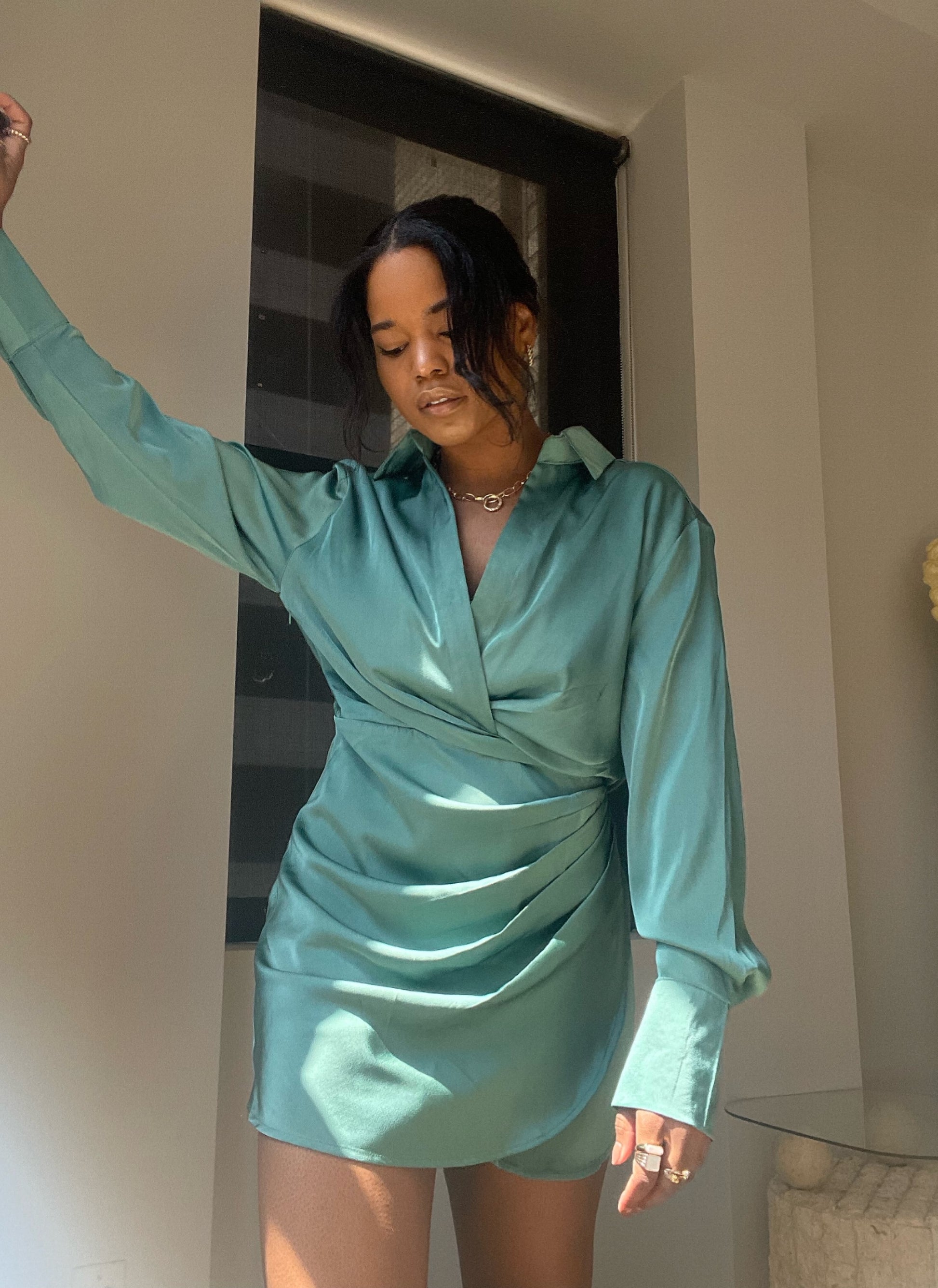 katies green dress Katie May Chasing Dawn Dress in Emerald