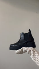 Rocky Mid Flatform Bootie In Black