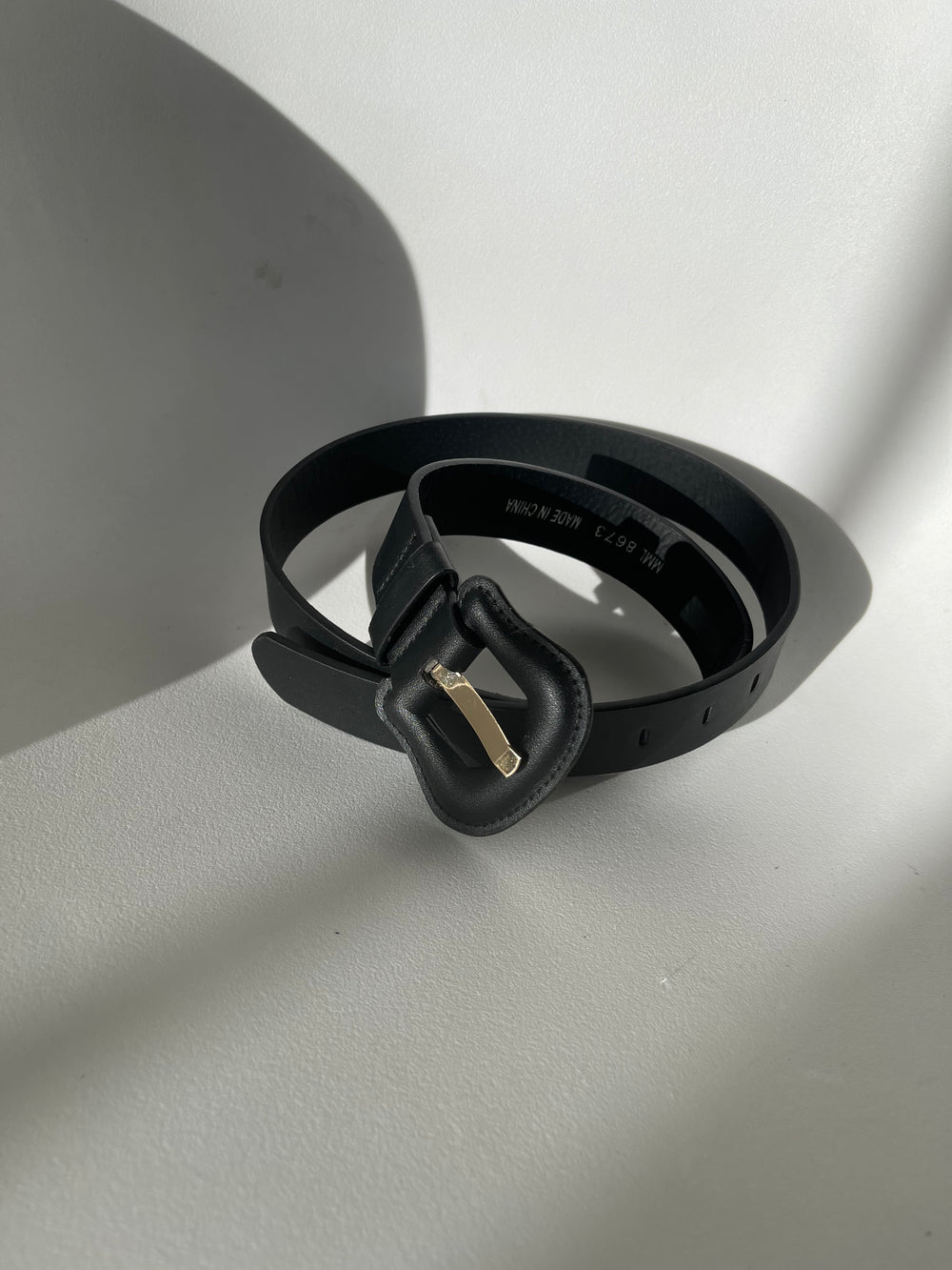 Morgan Modern Classics Belt In Matte Balck